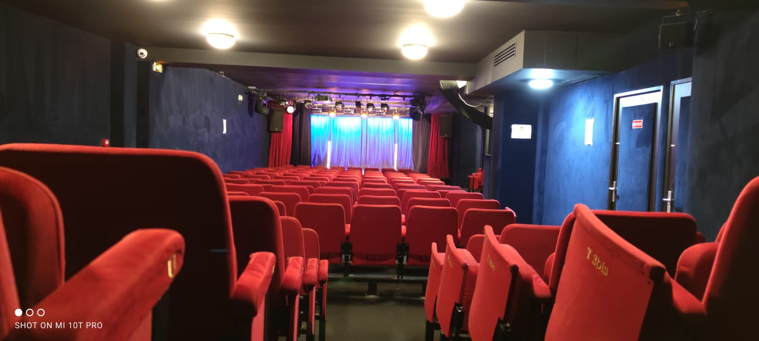 Salle de spectacle du Théâtre Le Petit République à Paris